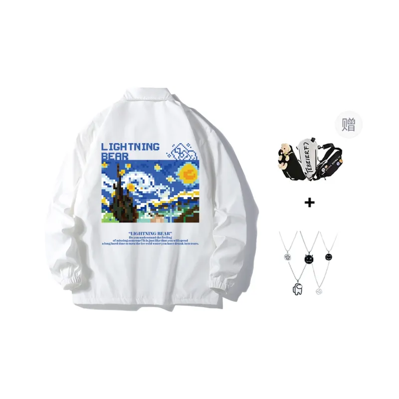 LIGHTNING BEAR Jackets Coats Unisex-3