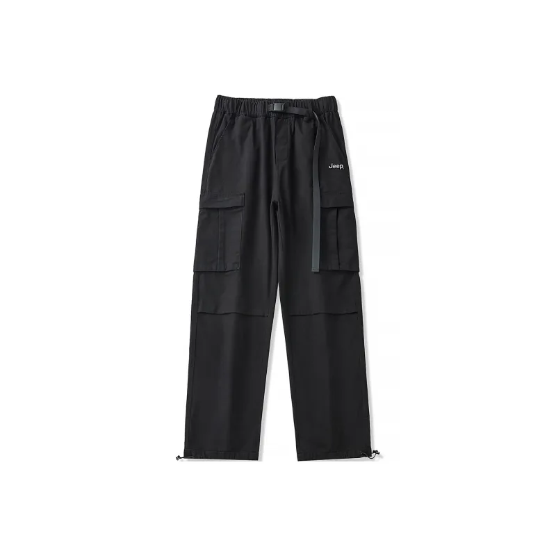 Jeep Draped Versatile Casual Cargo Pants Unisex-0