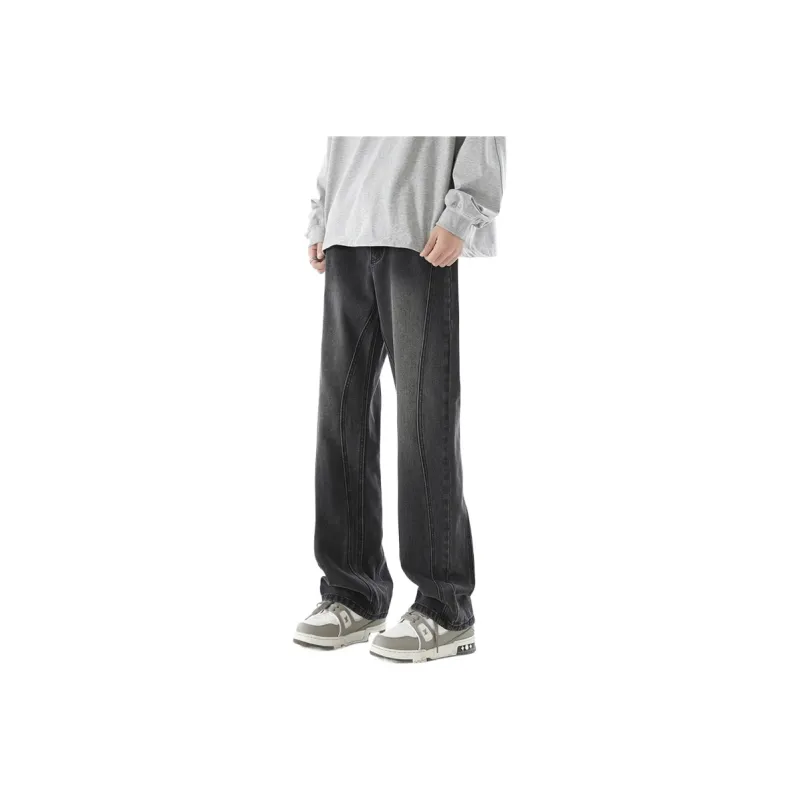 PAINT STAIN Jeans Unisex Yellow Mud-25