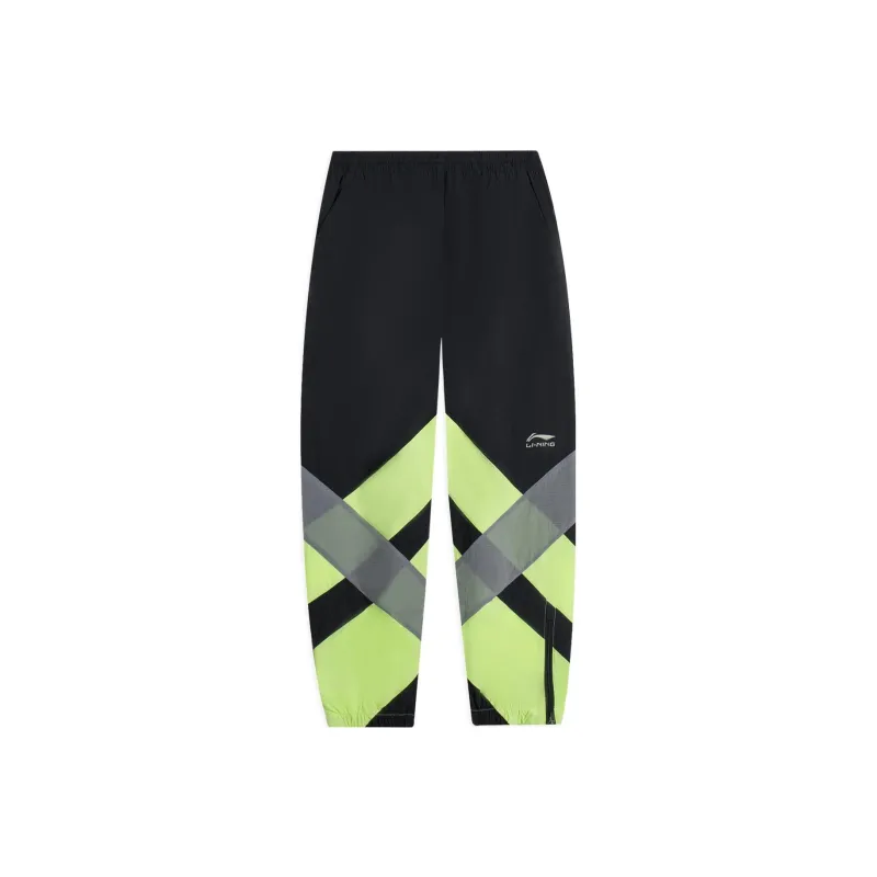LiNing Knitted Sweatpants Men Black-0