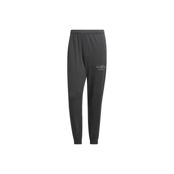Adidas Knitted Sweatpants Men Solid Dark Gray