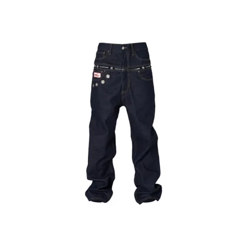 GLACIERBOY Jeans Men 'Undying' Zip Closure Original Jeans