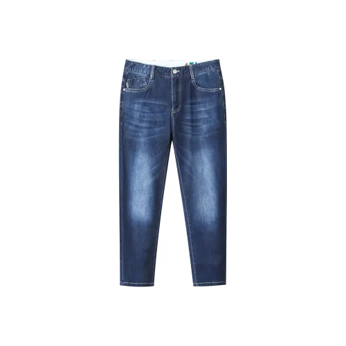 YOSHIYOYI Jeans Men Blue