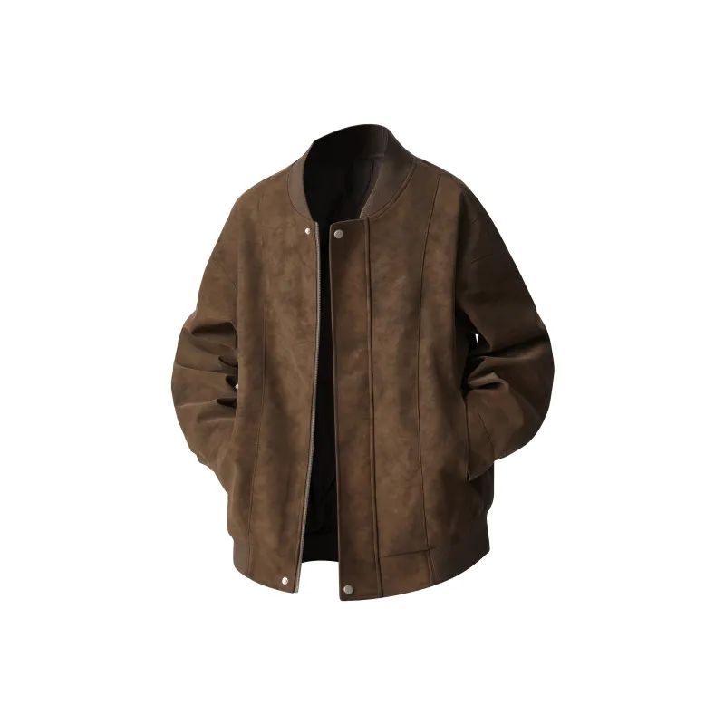 ZMOH Leather Jacket Unisex Couple's-4