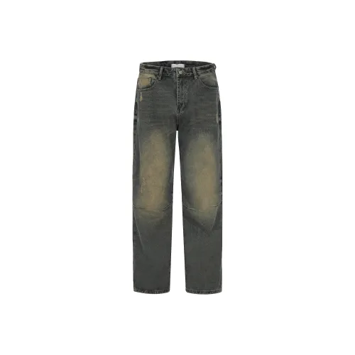 MT99 Jeans Unisex Yellow Mud