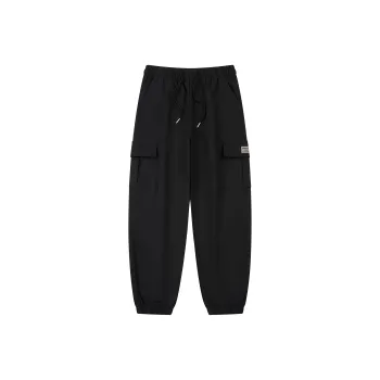 Warrior Knitted Sports Pants Unisex Black
