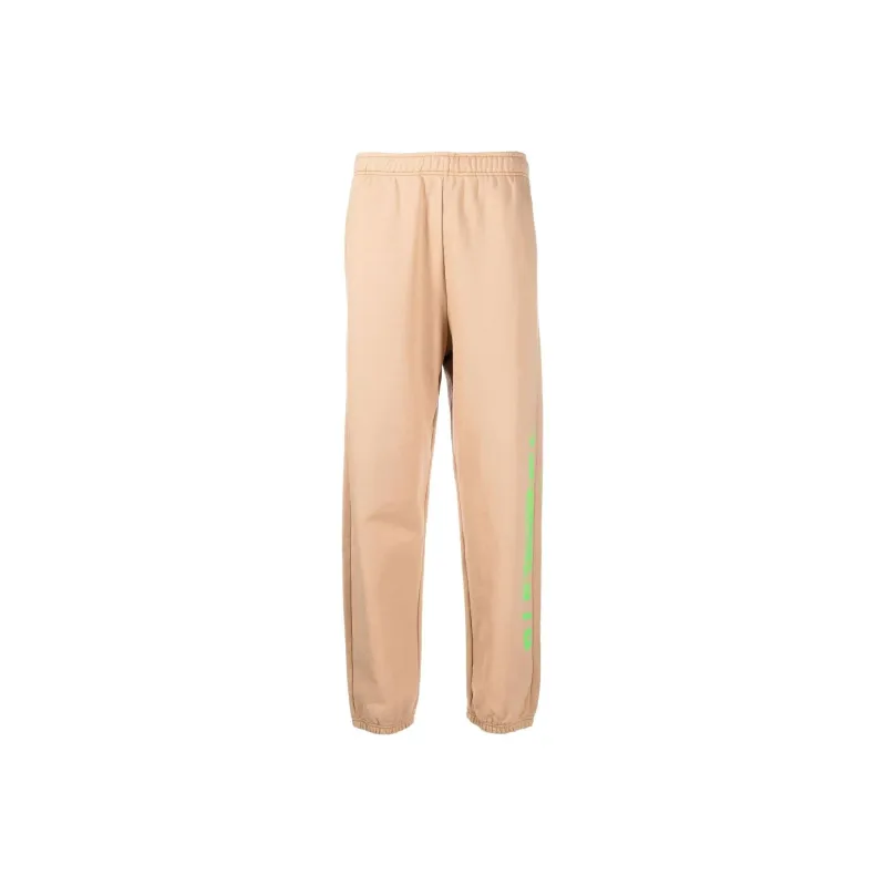 DIESEL Knitted Sweatpants Men Khaki-0