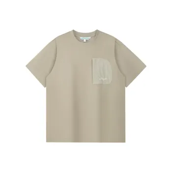 FAIRWHALE T Shirt Men's Gray Green