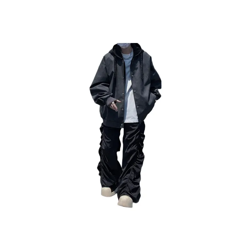 FOR FEAR THAT Leather Jacket Unisex-13