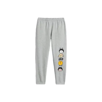 GAP Knitted Sweatpants Unisex Gray