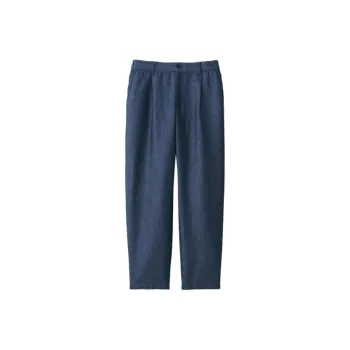 MUJI SS25 Jeans Men's Navy Blue