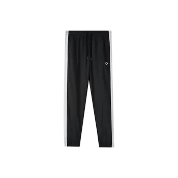 RIGORER Knitted Sports Pants Unisex Pure Black