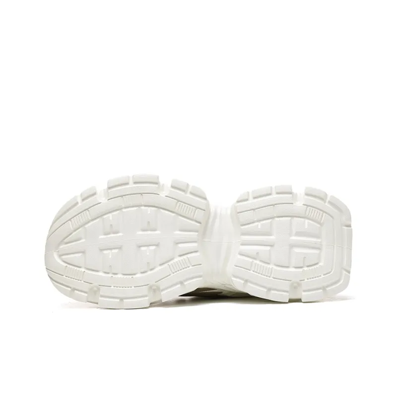 ZOIBBOE Cushioning, Slip Resistant, Abrasion Resistant, Breathable Coverage Low Top Chunky Sneakers Unisex-4