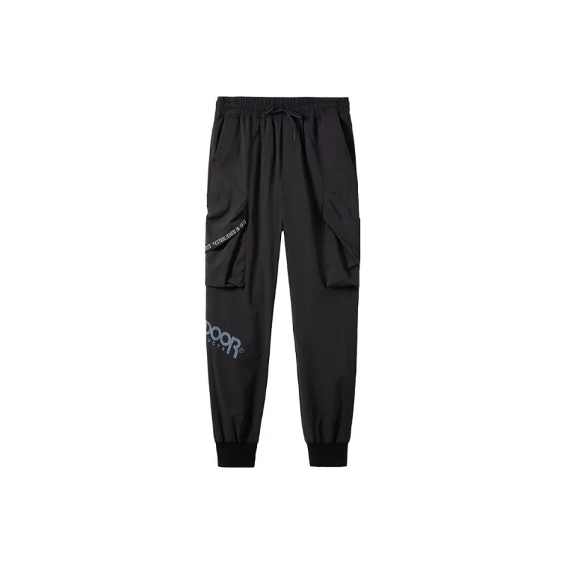 OUTDOOR PRODUCTS Knitted Sweatpants Men Black-0