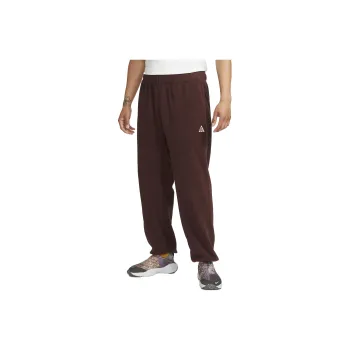 Nike Knitted Sweatpants Men Dark Red