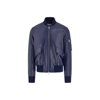 Ferragamo Zip up Bomber Jacket