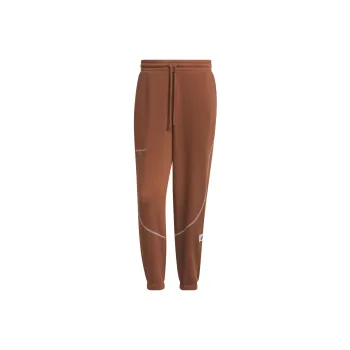 Adidas Knitted Sports Pants Men's Brown