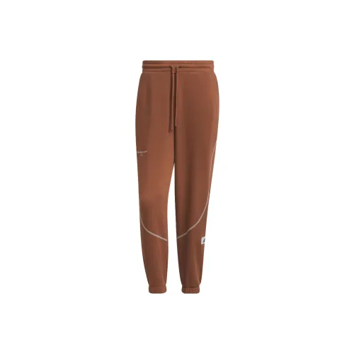Adidas Knitted Sports Pants Men's Brown