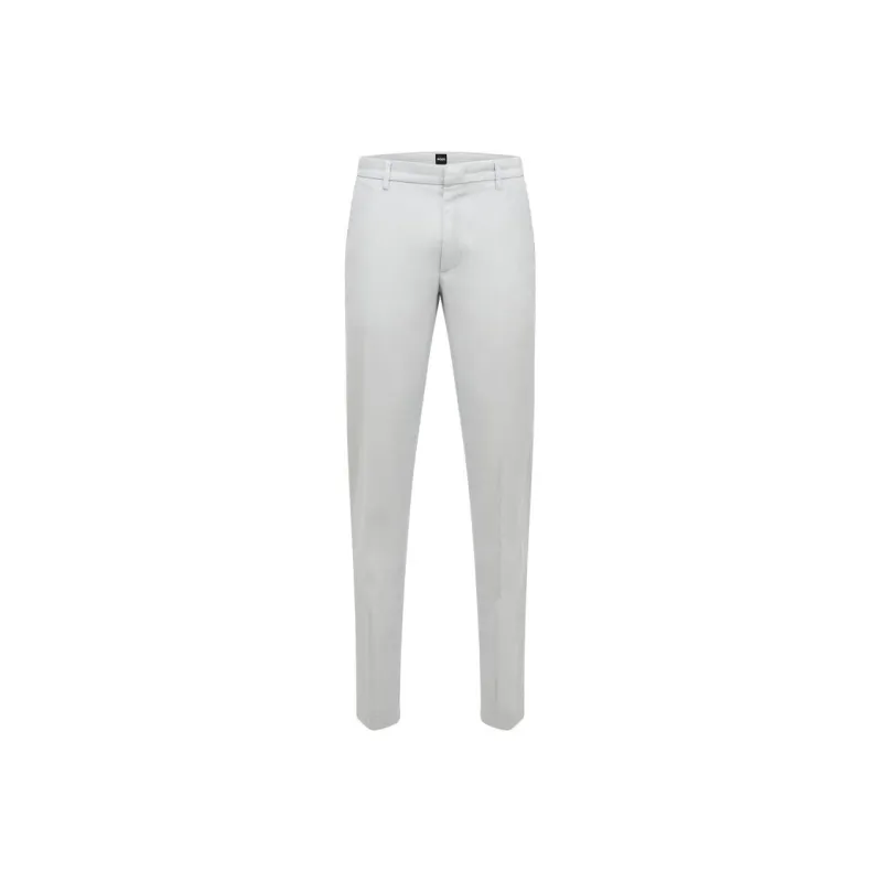 HUGO BOSS SS22 Casual Pants Men's Gray White-0