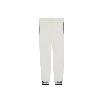 GUCCI Logo patch Cotton Track Pants