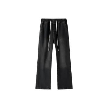 NICE BOAT ANIMATION Jeans Unisex Black
