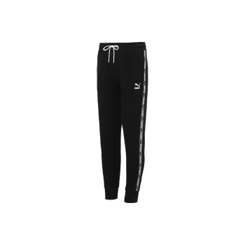 PUMA Knitted Sports Pants Men Black