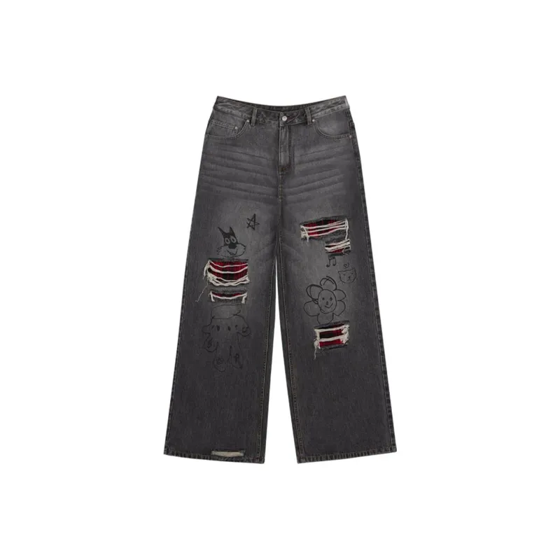 CANOTWAIT_ Jeans Unisex-3