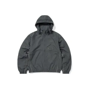 Thisisneverthat Warm Up Jacket Jacket Unisex Storm Gray Color