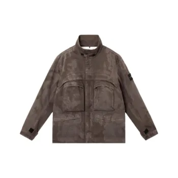 STONE ISLAND Raso Gommato Camo Field Jacket