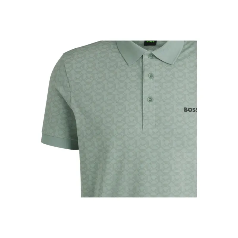 HUGO BOSS Polo Shirt Men's Light Green-1