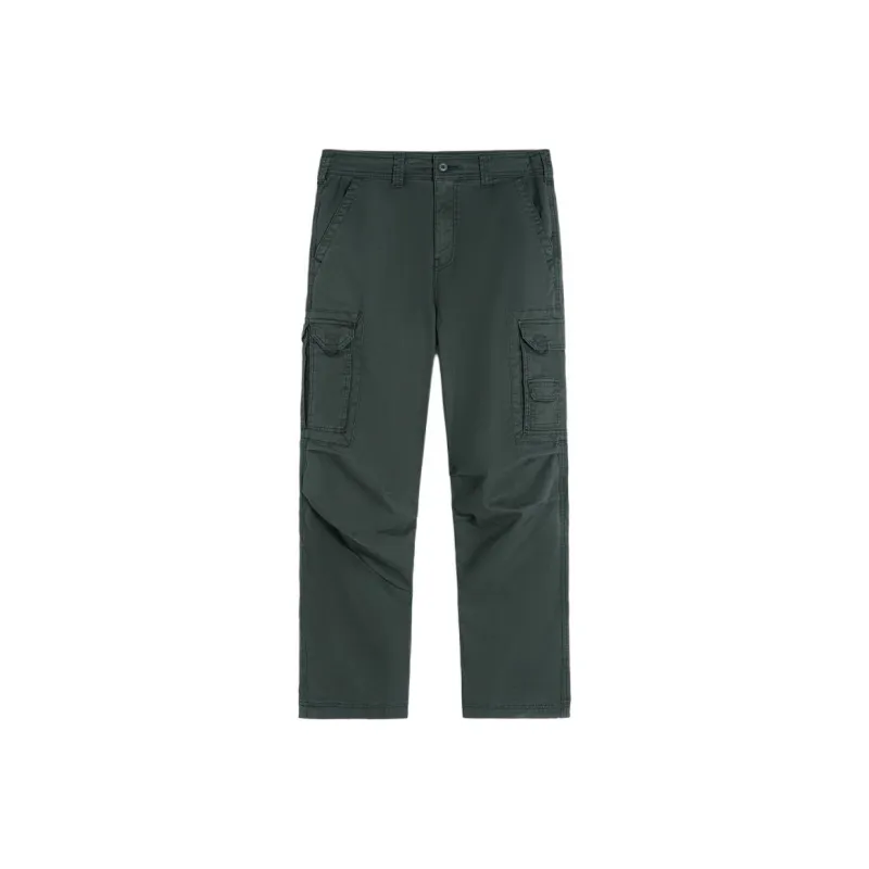 Hollister Cargo Pants Men's Green-0