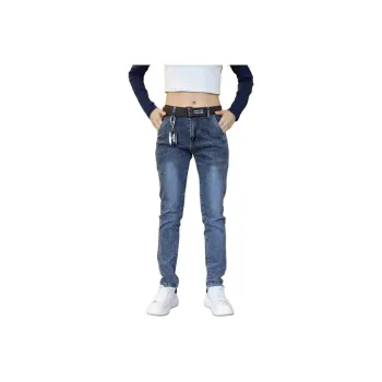 HULIXIONGDI Jeans Men RR815 Blue Gray