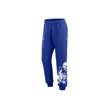 Nike Dallas Cowboys Logo Crop Knitted Sports Pants Dallas Cowboys Men's Blue