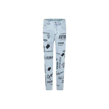 GAGAML Jeans Men Light Blue