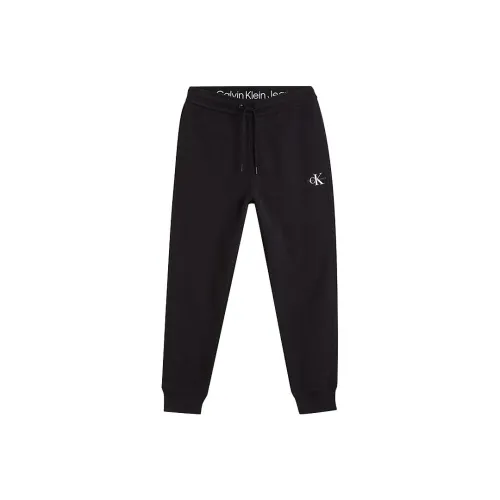 CALVIN KLEIN Knitted Sports Pants Men's Black