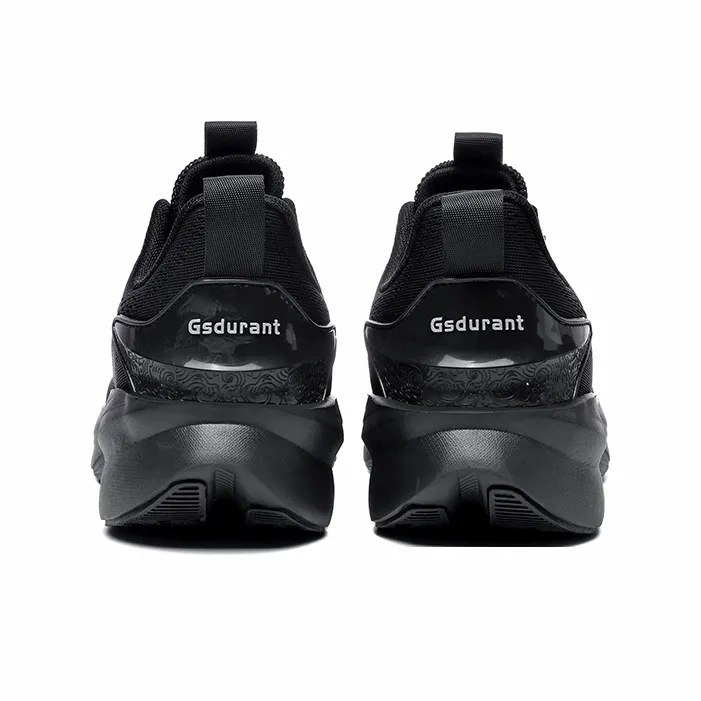 Gaius Durant Cushioning, Wear Resistant Low Top Running Shoes Unisex Night Black-1