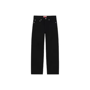 KENZO Asagao Mid rise Straight leg Jeans