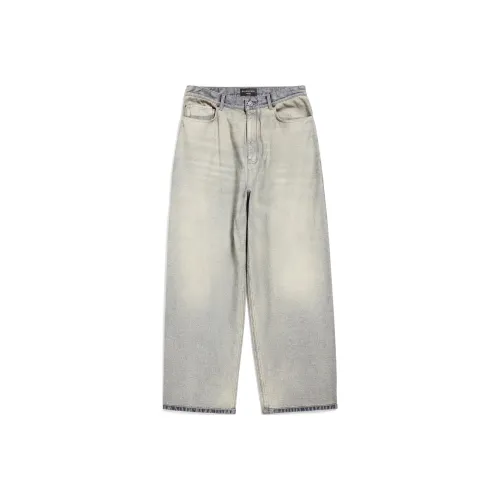 Balenciaga Mid Waisted Baggy Jeans