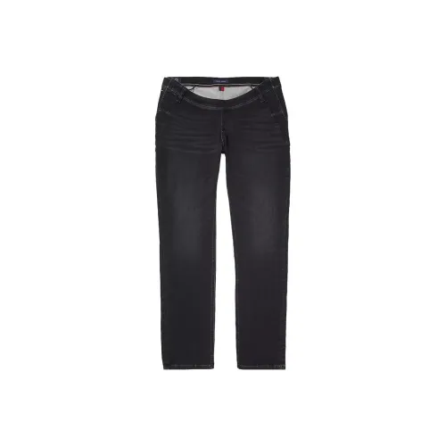 Tommy Hilfiger Seated Fit Straight Fit Jeans Men's Black