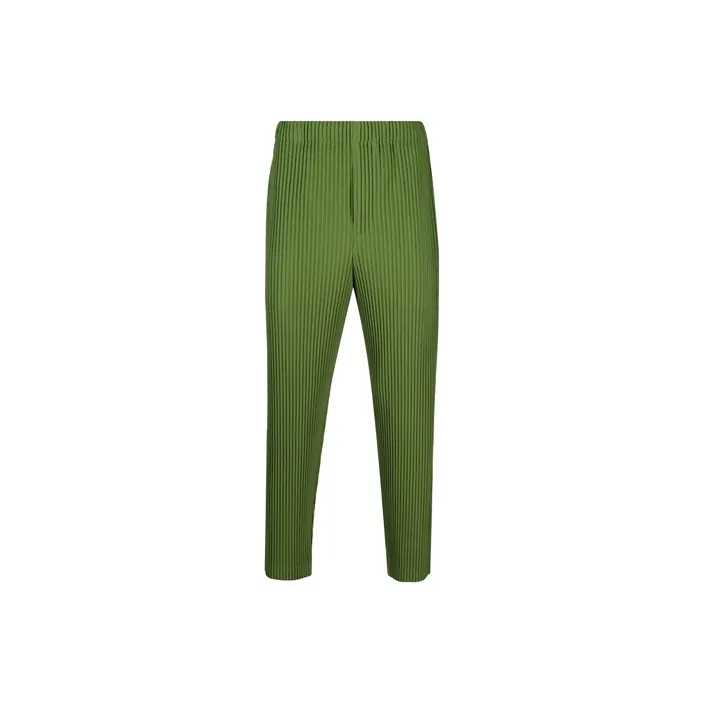 Homme Plissé Issey Miyake Casual Pants Men Green-0