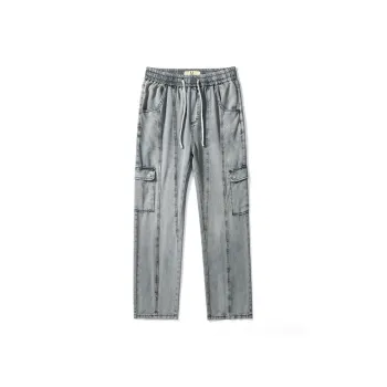 HIPANDA Jeans Men's Nostalgic Blue