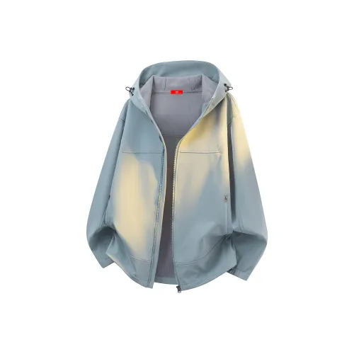 MIIOW Trend Party Series Jackets Coats Unisex Ether Blue