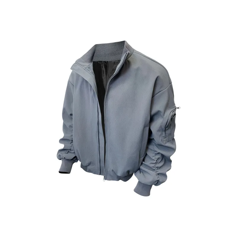 DJ.SPIRIT Jackets Coats Unisex Deep Red-4
