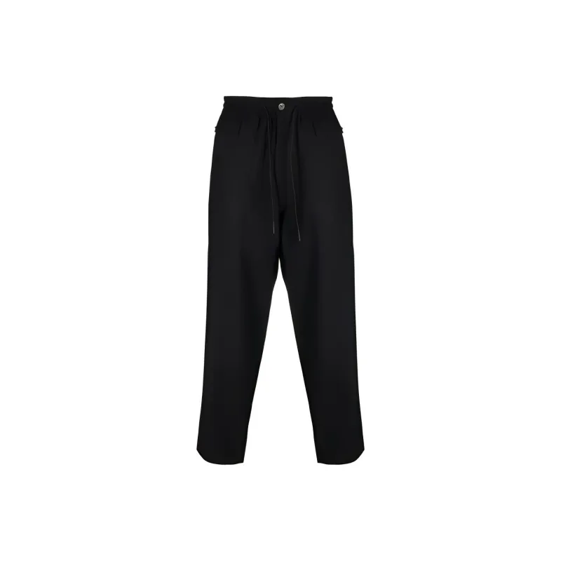 Y 3 Straight leg Wool blend Trousers-0