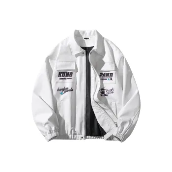 Kung Fu Panda Leather Jacket Unisex