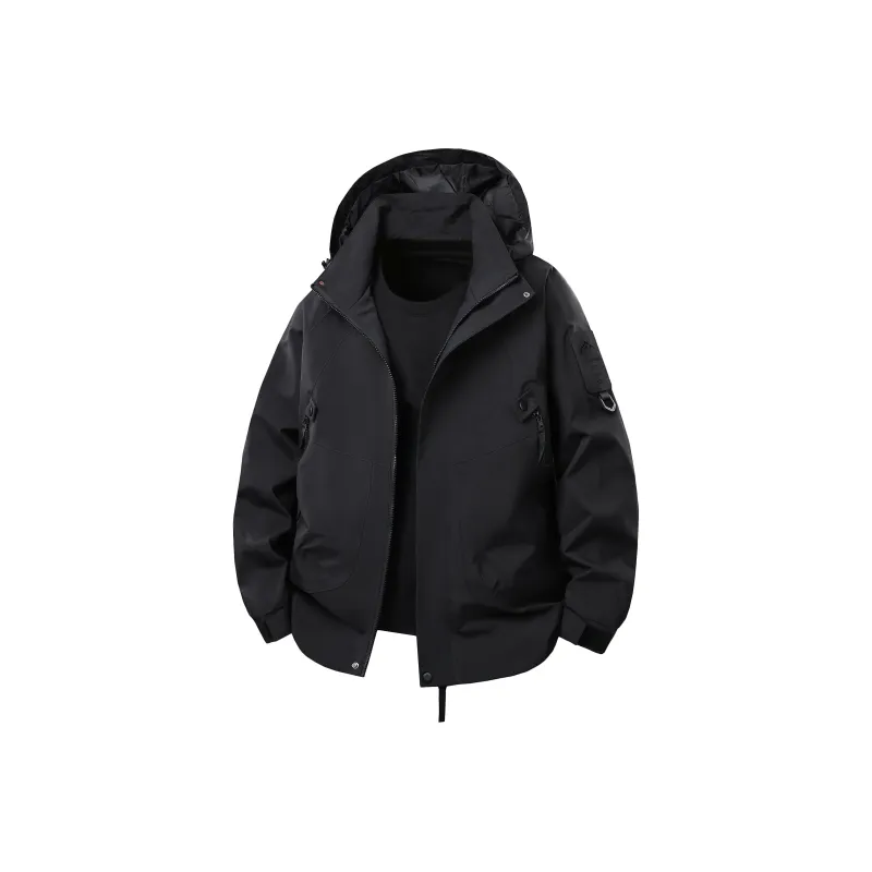 D&W Jackets Coats Unisex Neon Green-2