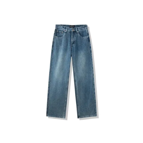 I'm David Jeans Unisex Light Blue