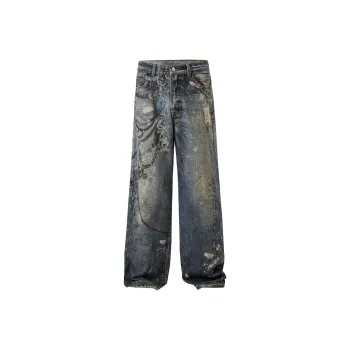 FAVEPOP Jeans Unisex Blue