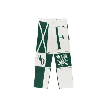AIME LEON DORE x Franck Pellegrino FW23 Jeans Unisex White