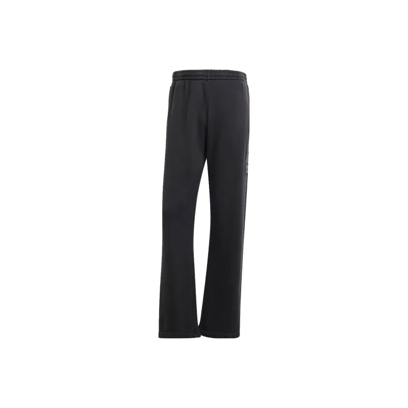 Adidas Originals Adicolor Outline Trefoil Pants Knitted Sports Pants Men's Black-0